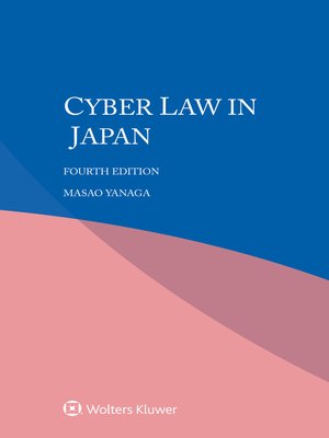 cover image of Cyber law in Japan